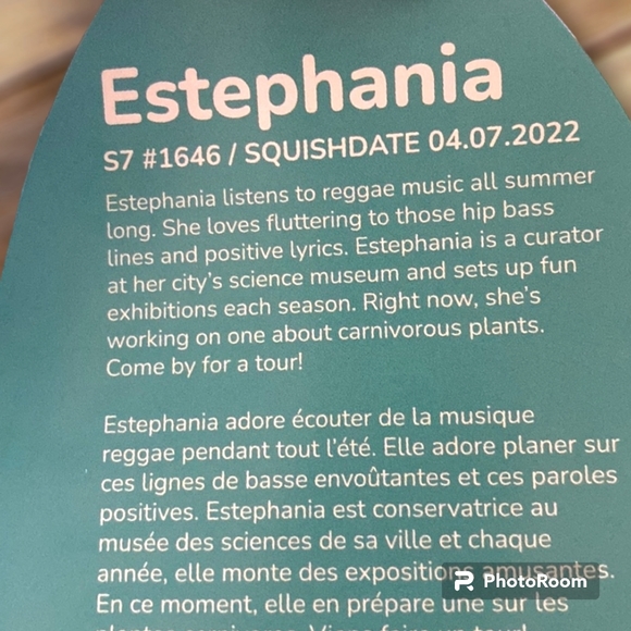 NWT Squishmallows Estephania butterfly stuffed plush. - Picture 4 of 5